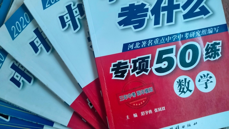 中考考什么专项训练，仅物理化学数学语文四本...