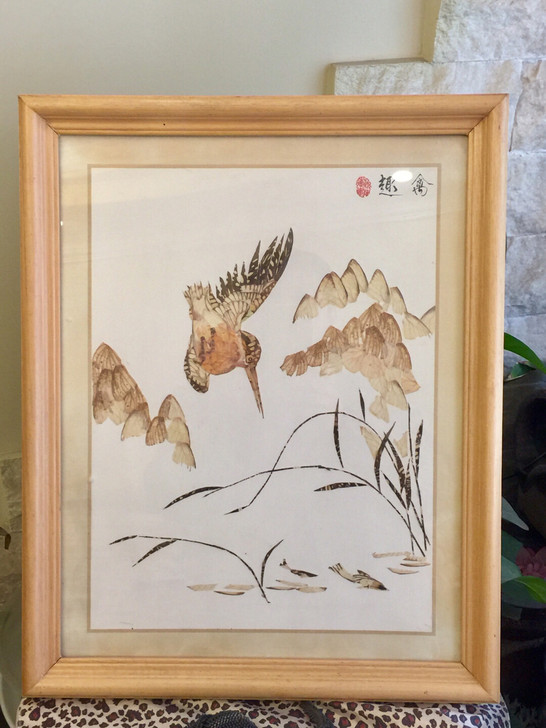 #画#蝴蝶画#工艺画#
