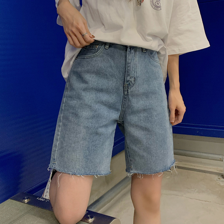 牛仔裤  穿过一次洗过一次