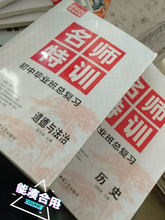 名师特训，政治，历史全新，一点都没用过。安...