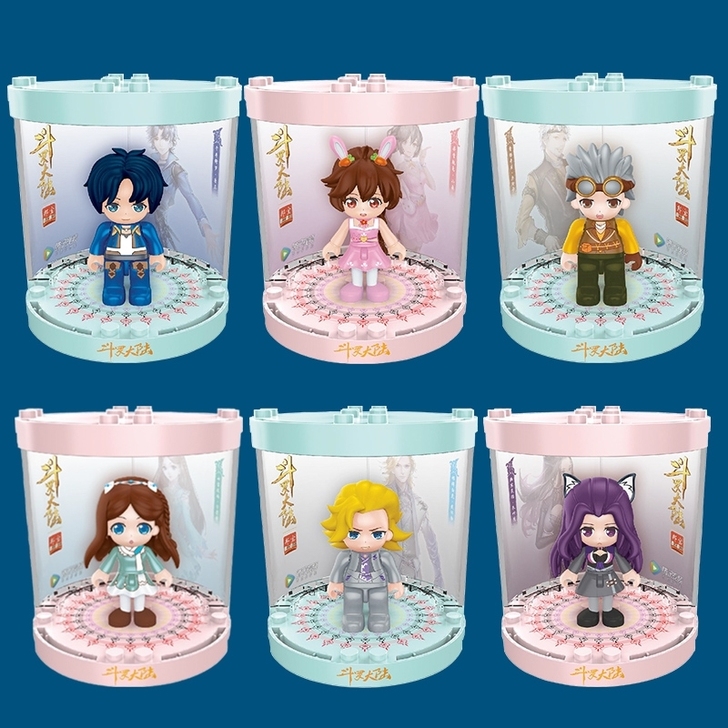 邦宝正版斗罗大陆动漫手办公仔玩具史莱克学院...