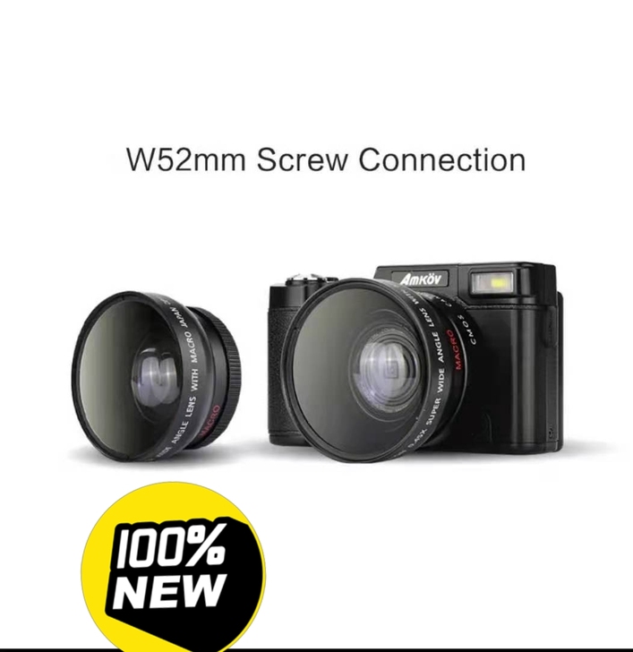 艾美克数码相机，3000万像素。全新未使用...