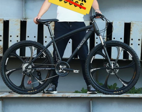 包邮正品全新得非二手山地车自行车学生变速单...