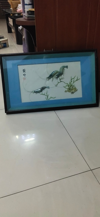 80年代贝壳工艺画感兴趣的话点##amp;...