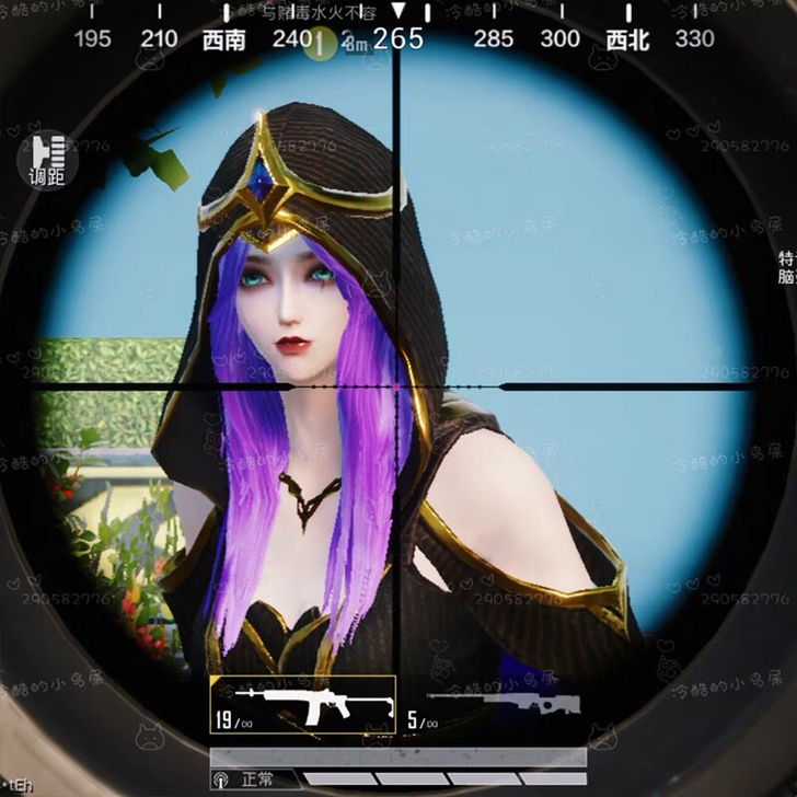 【P城女警】和平精英捏脸女 吃鸡捏脸码数据...