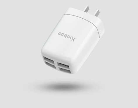 羽博充电头四口usb充电器手机2a 有使用...