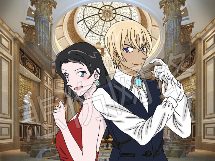 柯南画风，来图定制30r。你值得拥有嘿嘿嘿