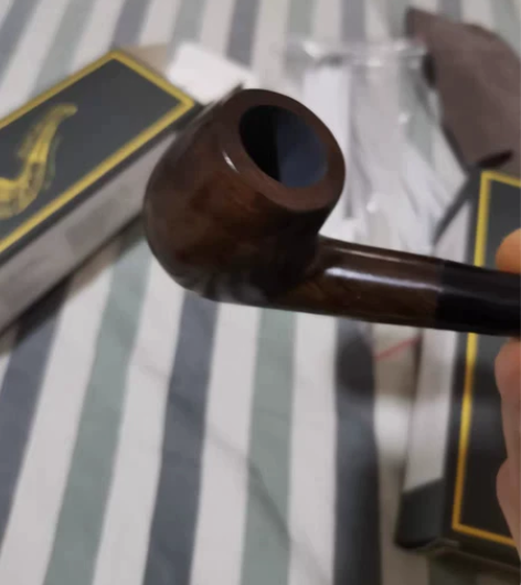 实木烟斗男士手工老式传统黑檀木烟斗感兴趣的...