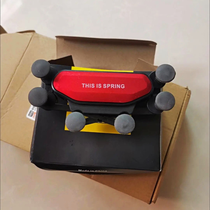 全新车载手机架汽车用导航车上支架出风口卡扣...