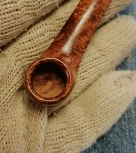 麻梨疙瘩烟斗 老料实木一体烟斗，一口香复古...