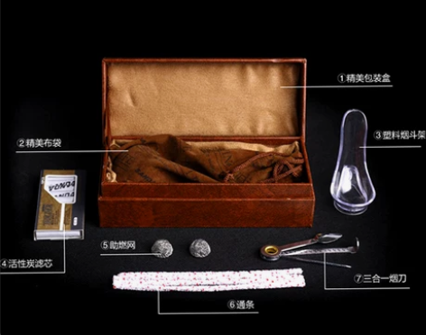 进口黑檀木 三达SANDA烟斗 实木烟斗 ...