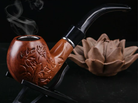 树脂烟斗铁锅烟袋烟具烟壶烟嘴非实木两用斗循...