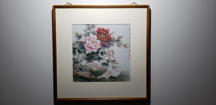 装饰画，铜雕画，手工雕刻画，背景画玄幻画自...