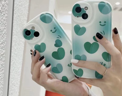 手机壳适用于苹果7G/8/SE渐变爱心PL...