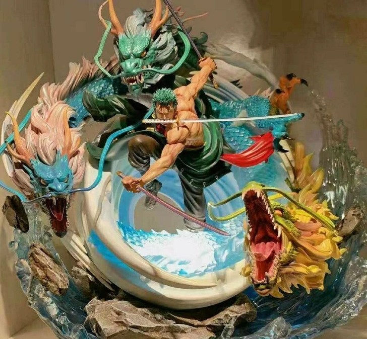 【全新精品海贼王手办】火拳路飞艾斯索隆鹰眼...