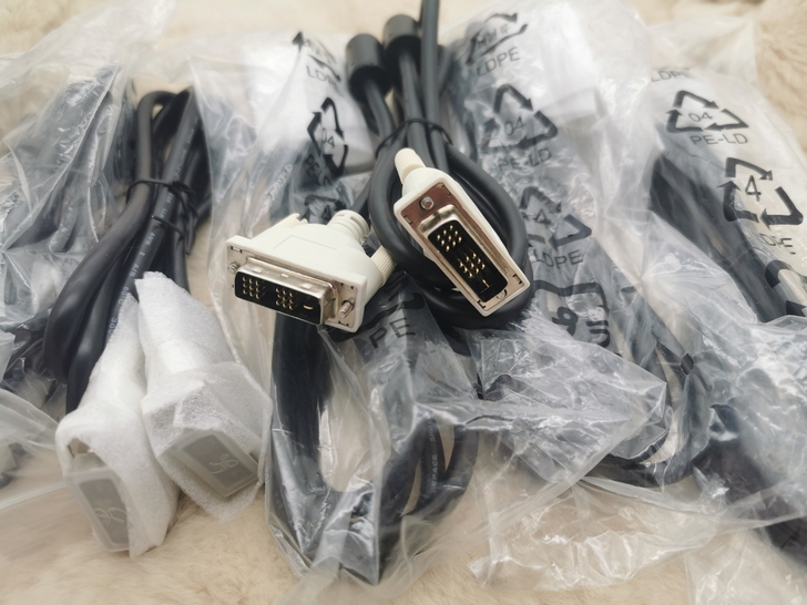 戴尔惠普原装DVI线 VGA线 DVI 1...