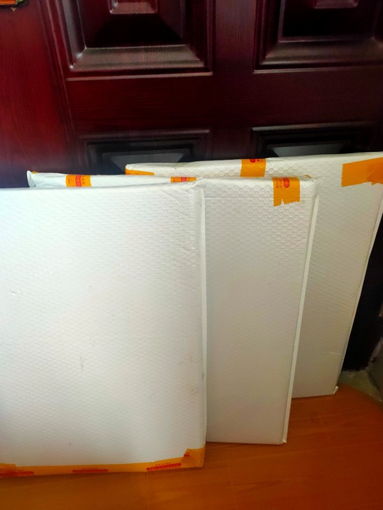 实心木刻画板，全新，看到有3块，拆了一块量...
