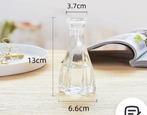 花瓶家用插花客厅卧室装饰摆件绿萝水培插花器...