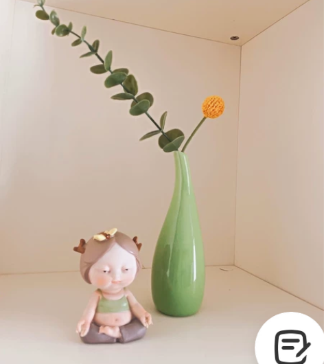 ins北欧陶瓷花瓶干花插花花瓶客厅餐桌家居...