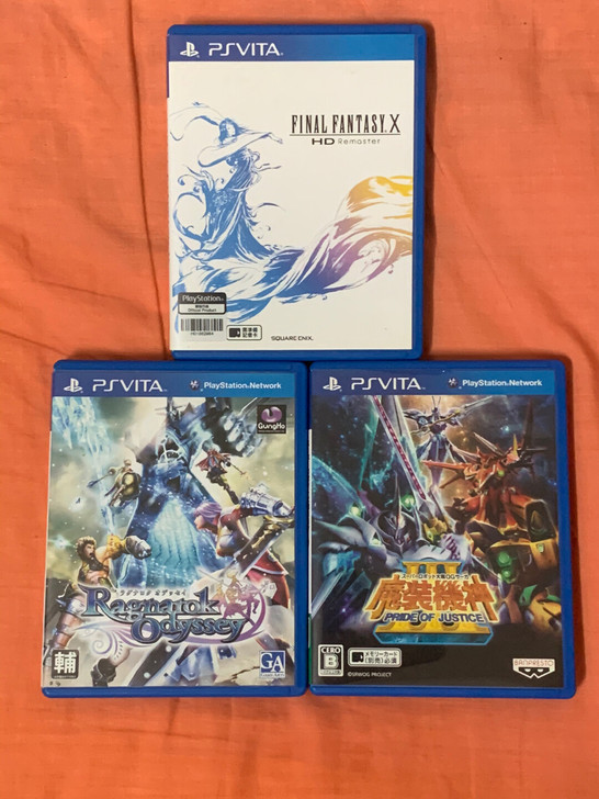 psv 仙境传说奥德赛+最终幻想10+魔装...