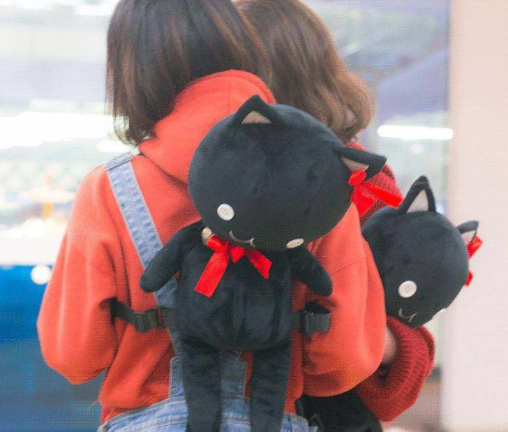 仙境传说ro  全新未拆封黑猫背包