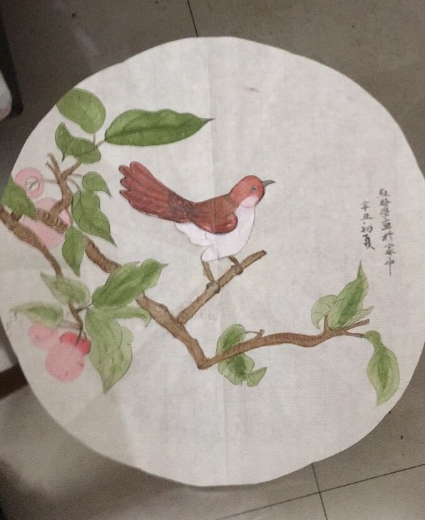 妈妈的国画作品