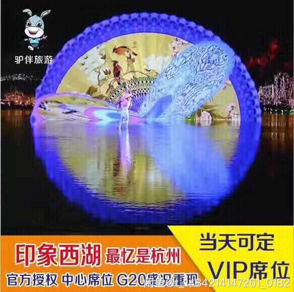 门票门票 杭州G20国家领导人观看的演出，...