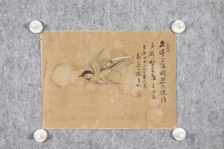 小鸟 日本名家名作回流 名家手绘真迹手写 ...