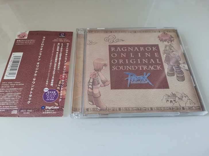 仙境传说ost 原声cd 带侧标 需要的请...