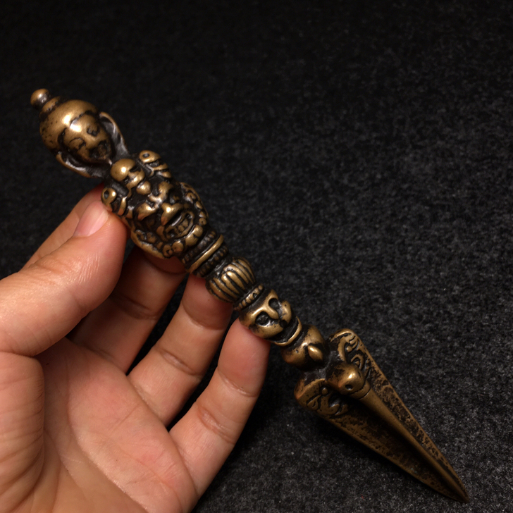 【藏传不动明王金刚杵法器】