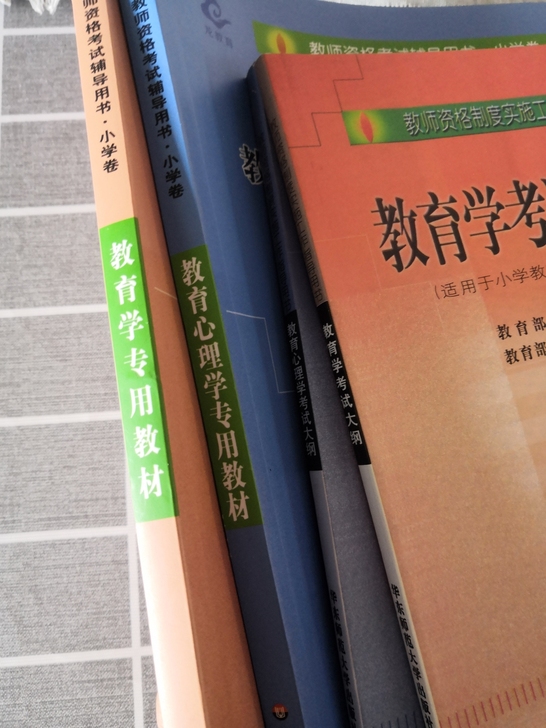 教师资格证考试教辅小学卷教育学和教育心理学...