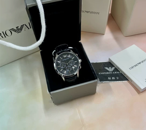 闲置一款阿玛尼男士手表，低价转让！ 阿玛尼...