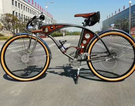 自行车 手作-| 摩托在线|高碳钢双色喷涂...