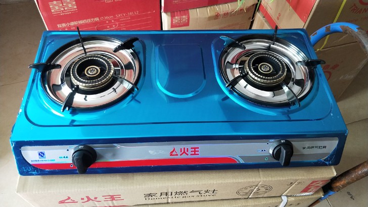全新火王煤气灶双灶110元包邮