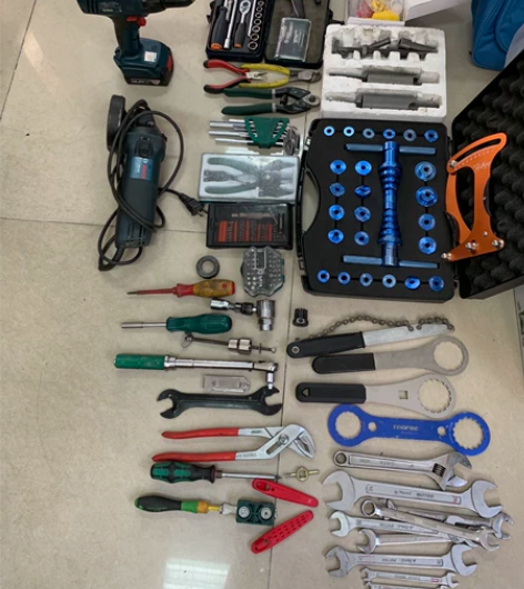 折叠车山地车公路车自行车大保养专拍[呲牙]...