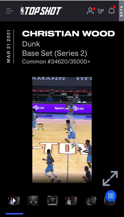 NBA TOPSHOT数字球星卡