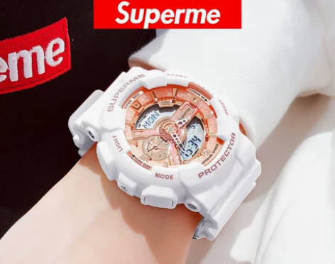 Superme手表男简约气质联名独角兽in...