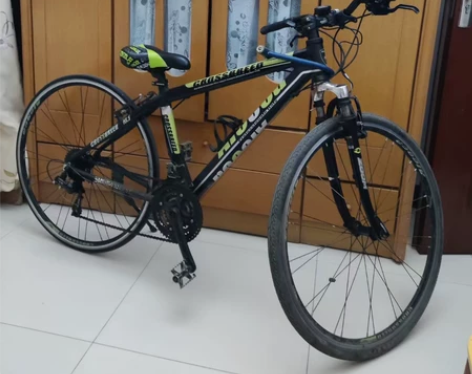 单车单车忘记啥牌子了公路山地车，有知道的可...