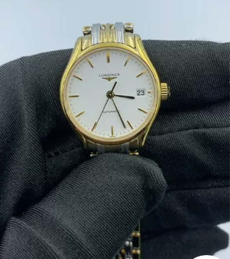 浪琴律雅系列机械女表 直径：25mm 表带...