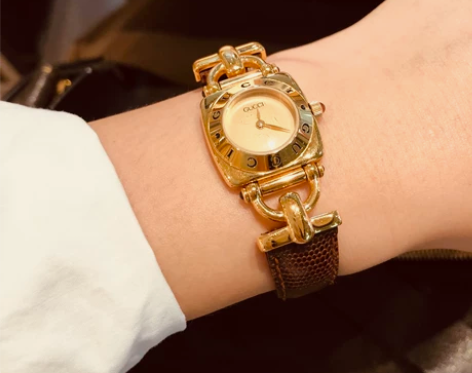 Gucci古驰超美网红马蹄扣手表，石英表，...