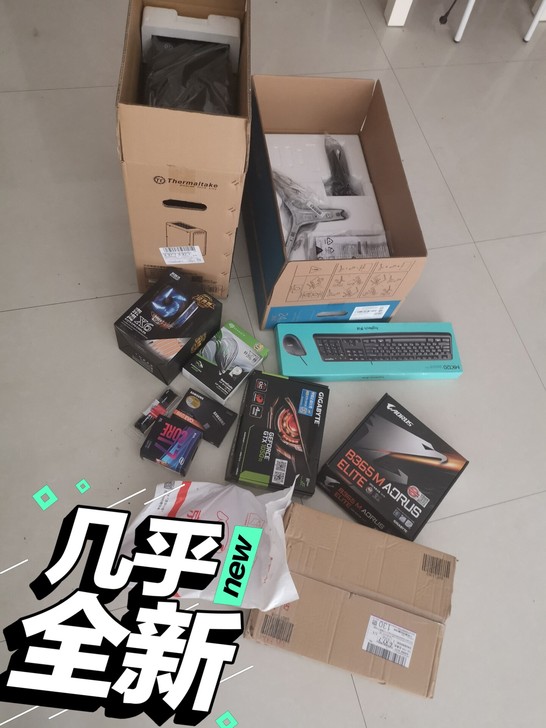 出售台式组装机，九成新，因个人工作原因，台...
