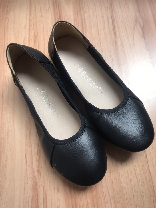 亏本34-43码包邮头层牛皮女单鞋坡跟女鞋...