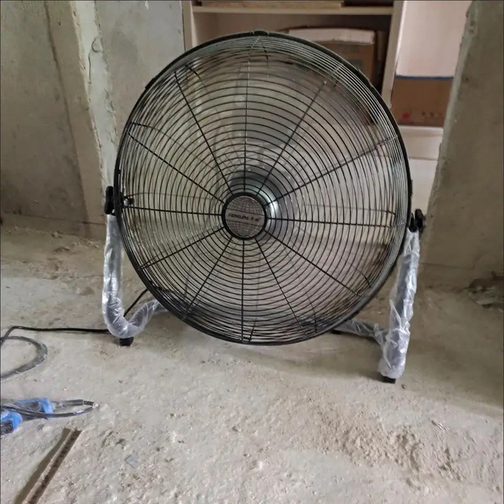 急转15个工业趴地扇 强力风落地扇