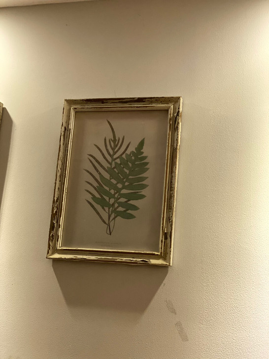 作旧实木边框装饰画