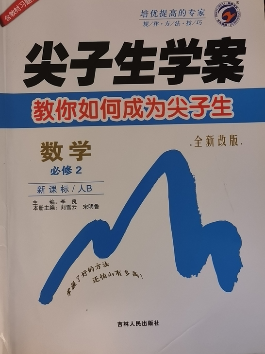 必修二数学尖子生学案，因为毕业出，几乎全新...