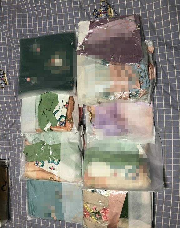汉服下裙借春山集清辉阁十三余游园惊梦朝桦庄