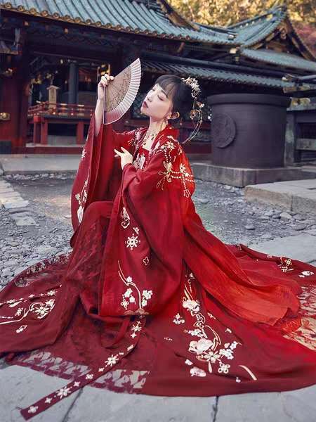 汉服出 租 十三余 牡丹国色大全套