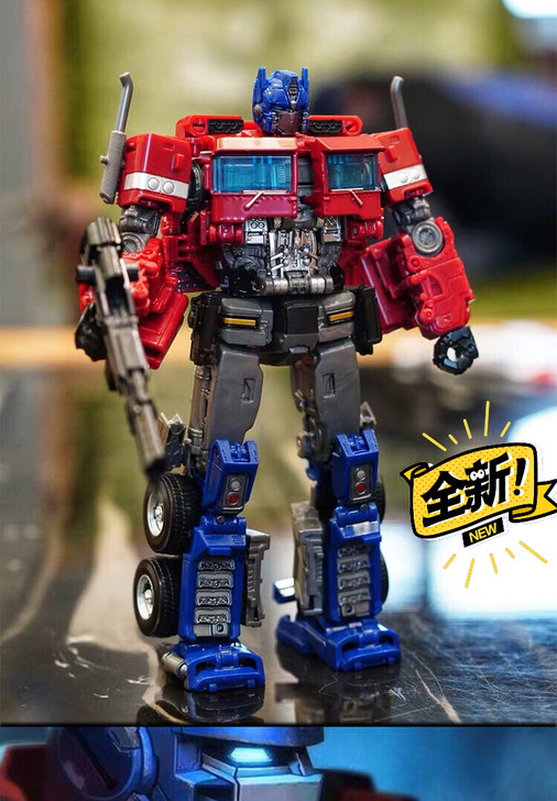 全新塞星司令官！黑曼巴奥意擎天柱变形金刚玩...