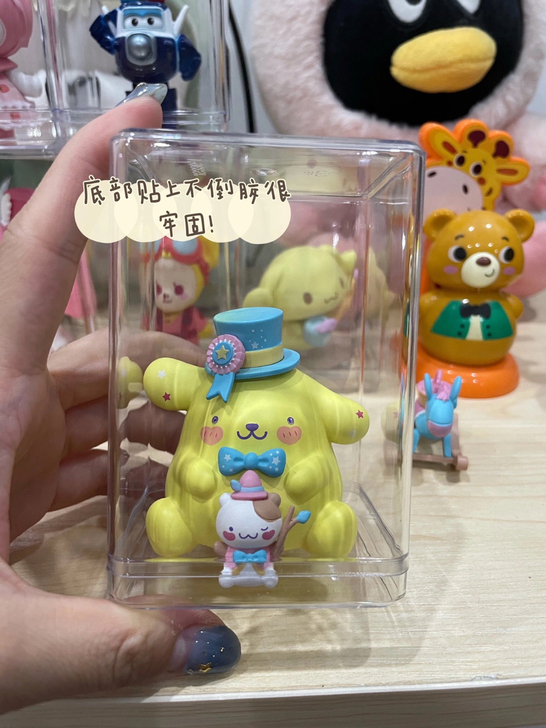 【6个只要8.9元包邮全新】盲盒手办收纳盒...