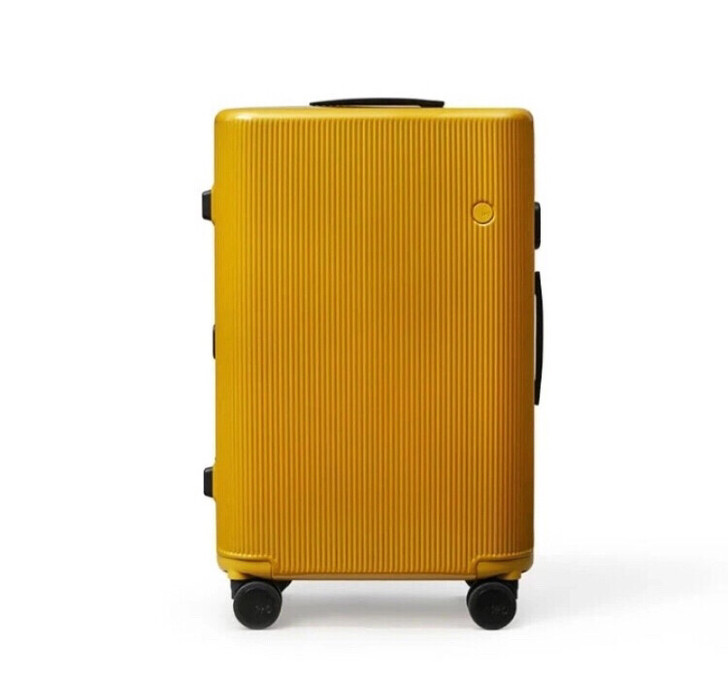 ito 拉杆箱20寸条纹芥黄，全新正品，全...